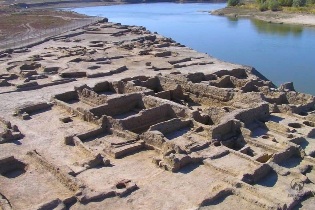 Asentamiento de Saraychik, cerca de Atyrau