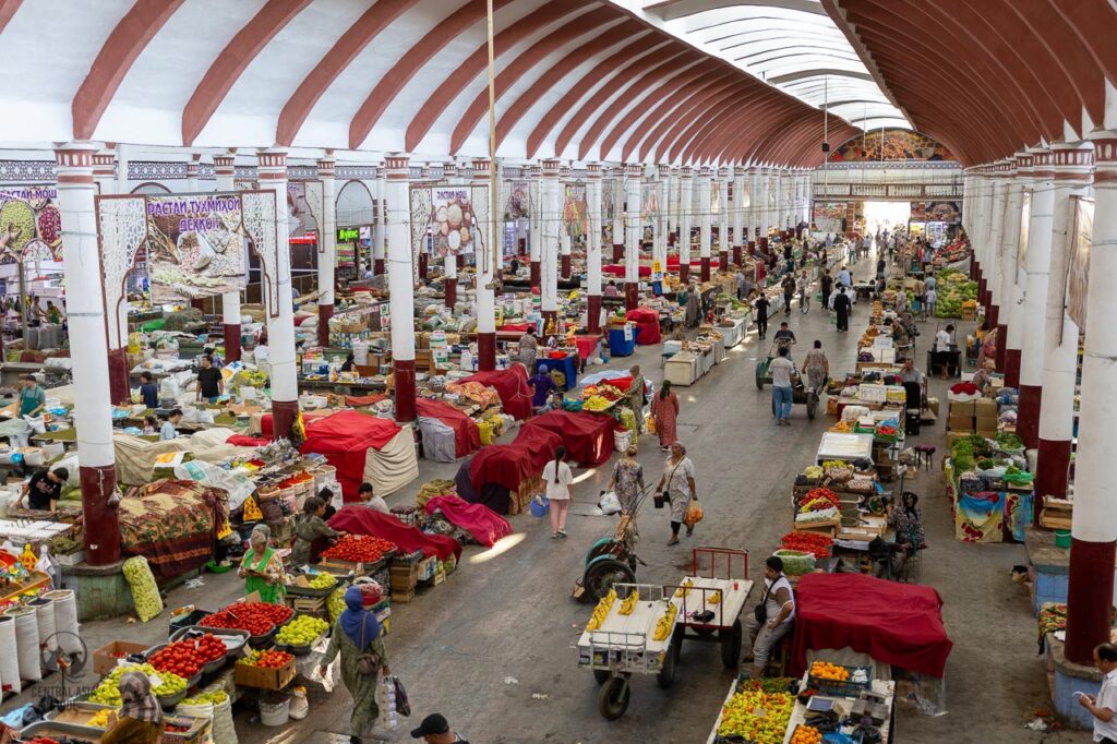 Tajikistan tours include often visits in bazars